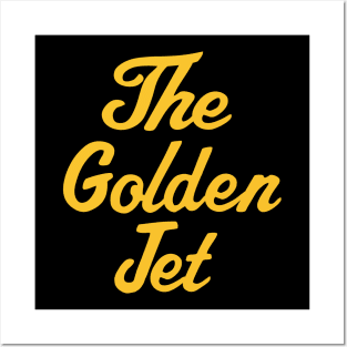 Golden Jet Posters and Art